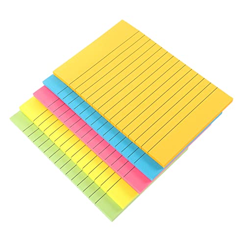 ROMISBABA Bunte Haftnotizen Einfache Haftende Notizzettel für Büro Schule und Zuhause Wiederverwendbare Praktische Memo Sticker Fluoreszierenden Farben Rot Gelb Grün Orange Blau für To Do ROMISBABA Bunte Haftnotizen Einfache Haftende Notizzettel für Büro Schule und Zuhause Wiederverwendbare Praktische Memo Sticker Fluoreszierenden Farben Rot Gelb Grün Orange Blau für To Do von ROMISBABA