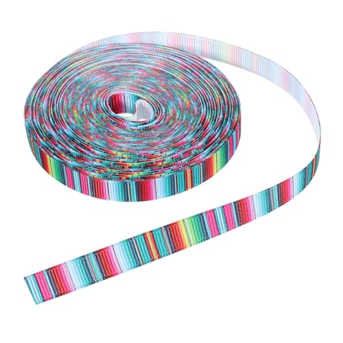 ROMISBABA Cinco De Mayo Geschenkband Breit Yards Mexikanisches DIY Bastelband aus Polyester Festliche Geschenkverpackung und Partydekoration mit Bunten Motiven ROMISBABA Cinco De Mayo Geschenkband Breit Yards Mexikanisches DIY Bastelband aus Polyester Festliche Geschenkverpackung und Partydekoration mit Bunten Motiven von ROMISBABA