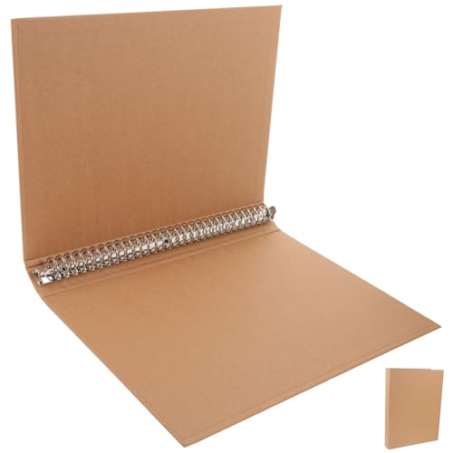 ROMISBABA Dokument Veranstalter Binder A4 Kraft Papier Binder Abdeckung Notebook Binder 30 Löcher ROMISBABA Dokument Veranstalter Binder A4 Kraft Papier Binder Abdeckung Notebook Binder 30 Löcher von ROMISBABA