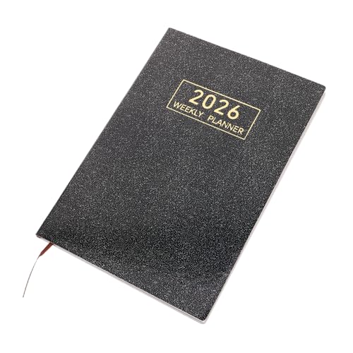 ROMISBABA Englisch Planer mit Holografischem PU Cover Kompakter Wochen und Monatskalender für Effiziente Terminplanung Aufgabenorganisation und Kreatives Journaling Vielseitiges Kalender ROMISBABA Englisch Planer mit Holografischem PU Cover Kompakter Wochen und Monatskalender für Effiziente Terminplanung Aufgabenorganisation und Kreatives Journaling Vielseitiges Kalender von ROMISBABA