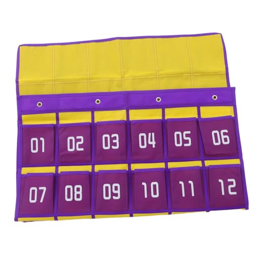 ROMISBABA Fächer Klassenzimmer Handyhalter Wandmontierter Aufbewahrungsbeutel mit Hängenden Taschen für Schüler Handys Organizer für Unterricht ROMISBABA Fächer Klassenzimmer Handyhalter Wandmontierter Aufbewahrungsbeutel mit Hängenden Taschen für Schüler Handys Organizer für Unterricht von ROMISBABA