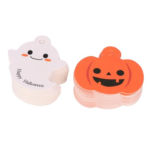 ROMISBABA Halloween Geschenkanhänger Papier Anhänger mit Vorgefertigten Löchern DIY Dekoration und Geschenklabels für Halloween Party und ROMISBABA Halloween Geschenkanhänger Papier Anhänger mit Vorgefertigten Löchern DIY Dekoration und Geschenklabels für Halloween Party und von ROMISBABA
