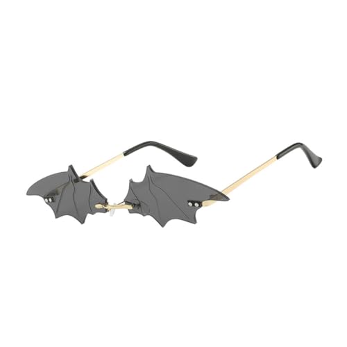 ROMISBABA Halloween Party Fledermaus Sonnenbrille Kreative Bat Form Uv Schutz Unisex Deko Brille für Erwachsene Kostüm Zubehör ROMISBABA Halloween Party Fledermaus Sonnenbrille Kreative Bat Form Uv Schutz Unisex Deko Brille für Erwachsene Kostüm Zubehör von ROMISBABA