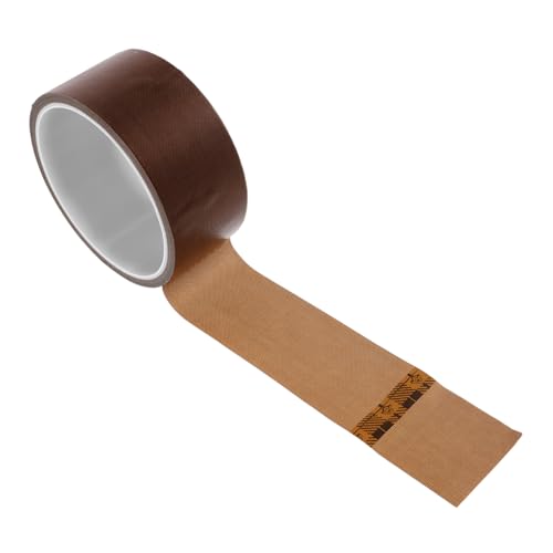 ROMISBABA Hitzebeständiges Hochtemperaturband Klebeband Flammhemmend Verschleißfest für Vakuumverpackung Labor und Industrie für Hochtemperaturanwendungen und Luftdichte Versiegelung ROMISBABA Hitzebeständiges Hochtemperaturband Klebeband Flammhemmend Verschleißfest für Vakuumverpackung Labor und Industrie für Hochtemperaturanwendungen und Luftdichte Versiegelung von ROMISBABA