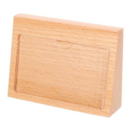 ROMISBABA Holz Preisschild Display Halter Stabile Tischaufsteller für Supermarkt und Preisetikettenständer aus Robustem Holz für Einfache Montage und Vielseitige Nutzung ROMISBABA Holz Preisschild Display Halter Stabile Tischaufsteller für Supermarkt und Preisetikettenständer aus Robustem Holz für Einfache Montage und Vielseitige Nutzung von ROMISBABA