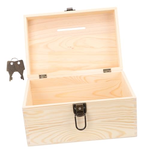 ROMISBABA Holz Spendenbox mit Schloss Robuste Wahlurne und Vorschlagsbox Sichere Sammelbox für Spenden Wahlstimmen und Mitarbeiterideen Vielseitig für Büro und Veranstaltungen ROMISBABA Holz Spendenbox mit Schloss Robuste Wahlurne und Vorschlagsbox Sichere Sammelbox für Spenden Wahlstimmen und Mitarbeiterideen Vielseitig für Büro und Veranstaltungen von ROMISBABA