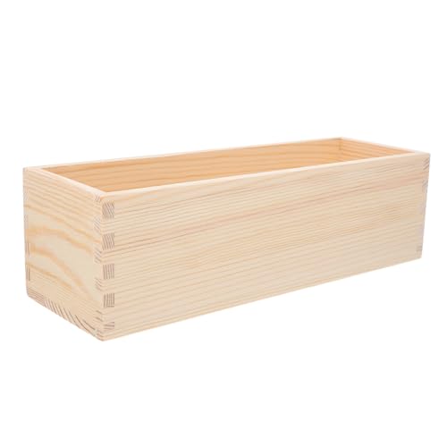 ROMISBABA Holz organizer Multifunktional für Küche Bad Schlafzimmer Stilvolle Aufbewahrungsbox für Küchenutensilien Kosmetik und Persönliche Gegenstände Elegante Schubladenbox von ROMISBABA