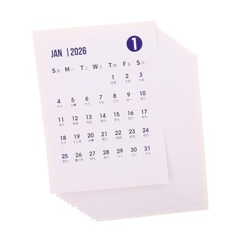 ROMISBABA Kalender Sticker Selbstklebend Monate Jahresplaner Aufkleber Für Wand Und Schreibtisch Vielseitig Nutzbar Für Büro Schule Und Zuhause Kreatives Diy Planer Zubehör ROMISBABA Kalender Sticker Selbstklebend Monate Jahresplaner Aufkleber Für Wand Und Schreibtisch Vielseitig Nutzbar Für Büro Schule Und Zuhause Kreatives Diy Planer Zubehör von ROMISBABA