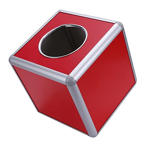 ROMISBABA Kasten Tombola-Preisbox Ticket Spendenboxen für Fundraising Tombola-Los-Inhaber groß verlosen Tombola-Losbehälter Gewinnspielboxen Büroboxen Aluminiumlegierung rot Zufällige Farbe ROMISBABA Kasten Tombola-Preisbox Ticket Spendenboxen für Fundraising Tombola-Los-Inhaber groß verlosen Tombola-Losbehälter Gewinnspielboxen Büroboxen Aluminiumlegierung rot Zufällige Farbe von ROMISBABA