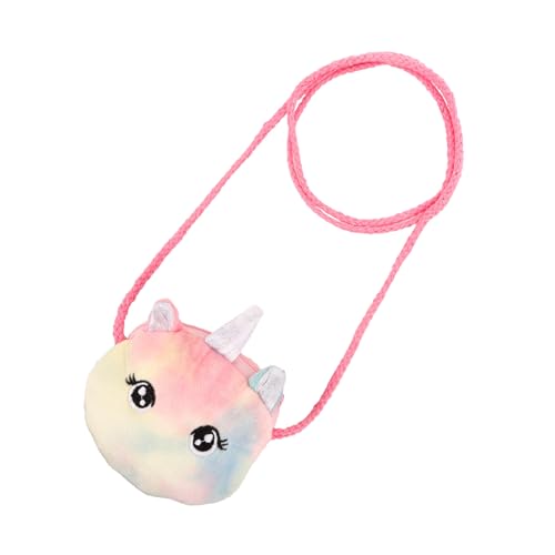 ROMISBABA Kindertasche Einhorn Plüsch Umhängetasche Verstellbar Crossbody Schultertasche Mädchen Party Münzbeutel Kompakt Bunt Kuschelig ROMISBABA Kindertasche Einhorn Plüsch Umhängetasche Verstellbar Crossbody Schultertasche Mädchen Party Münzbeutel Kompakt Bunt Kuschelig von ROMISBABA