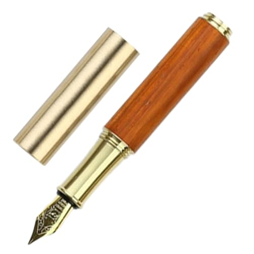 ROMISBABA Kleine Tragbare Kalligraphie Füllfederhalter aus Hochwertigem Holz und Messing Ergonomisch Geformt Langlebig für Schule Büro und für Junge Schreibbegeisterte ROMISBABA Kleine Tragbare Kalligraphie Füllfederhalter aus Hochwertigem Holz und Messing Ergonomisch Geformt Langlebig für Schule Büro und für Junge Schreibbegeisterte von ROMISBABA