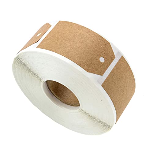 ROMISBABA Kraftpapier Selbstklebende Etiketten Handbeschriftbare Aufkleber für Küche Büro Organisieren und Kennzeichnen von ROMISBABA