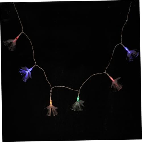 ROMISBABA LED Lichterkette mit Faseroptischen Blumen Bunte Dekolichterkette Batteriebetrieben ohne Batterien Warmweißes Dauerlicht und Blinkfunktion für Schlafzimmer Party und Festivaldeko ROMISBABA LED Lichterkette mit Faseroptischen Blumen Bunte Dekolichterkette Batteriebetrieben ohne Batterien Warmweißes Dauerlicht und Blinkfunktion für Schlafzimmer Party und Festivaldeko von ROMISBABA