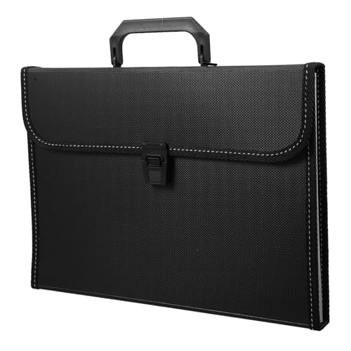ROMISBABA Lagiger Fächermappe Ordner mit Tragegriff Wasserfester Dokumentenordner für Belege Quittungen und Rechnungen Multifunktionaler Accordion Style Datei Organizer für Büro und Zuhause ROMISBABA Lagiger Fächermappe Ordner mit Tragegriff Wasserfester Dokumentenordner für Belege Quittungen und Rechnungen Multifunktionaler Accordion Style Datei Organizer für Büro und Zuhause von ROMISBABA