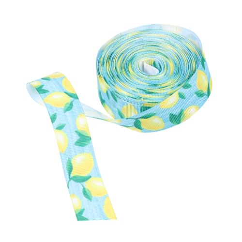 ROMISBABA Lemon Themed Geschenkband Polyester Breit Partydeko Bastelband Haltbares Dekoratives Band für Geschenkverpackungen und Festliche Anlässe ROMISBABA Lemon Themed Geschenkband Polyester Breit Partydeko Bastelband Haltbares Dekoratives Band für Geschenkverpackungen und Festliche Anlässe von ROMISBABA