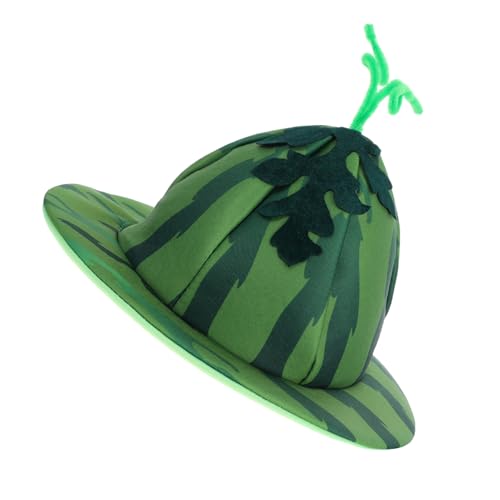 ROMISBABA Lustiger Wassermelonen aus Weichem Samt und Vliesstoff Fruchtiges Kostüm Accessoire für Geburtstag Bbq Karneval Poolfeiern Foto Requisit Bequem und Vielseitig Einsetzbar von ROMISBABA