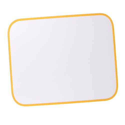 ROMISBABA Magnetisches Whiteboard Gelber Abwischbare Hängende Schreibtafel aus Kunststoff Trocken Abwischbares Magnetisches Zeichenbrett für Büro Schule Zuhause Kreatives Nachrichtentafel ROMISBABA Magnetisches Whiteboard Gelber Abwischbare Hängende Schreibtafel aus Kunststoff Trocken Abwischbares Magnetisches Zeichenbrett für Büro Schule Zuhause Kreatives Nachrichtentafel von ROMISBABA