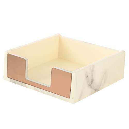 ROMISBABA Memo Pad Halter mit Marmor Design Goldene Notizspender für Schreibtisch Multifunktionale Memo Pad Aufbewahrung Dekorativer Notizblock Organizer für Büro und Zuhause ROMISBABA Memo Pad Halter mit Marmor Design Goldene Notizspender für Schreibtisch Multifunktionale Memo Pad Aufbewahrung Dekorativer Notizblock Organizer für Büro und Zuhause von ROMISBABA