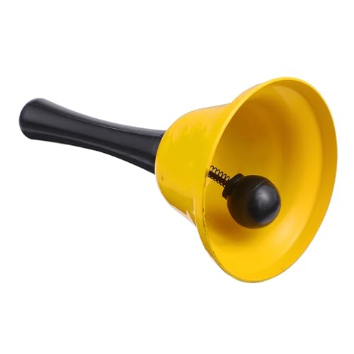 ROMISBABA Metall Handglocke mit Klarem Klang Kreative Buchstaben Rassel Leichte Klingel für Junggesellenabschied Bar und Partydekoration Robustes Glockenspiel für Vielseitigen Einsatz von ROMISBABA