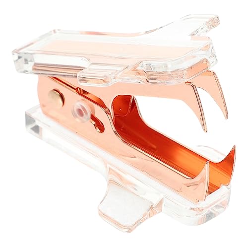 ROMISBABA Mini Heftklammerentferner Tragbares Büroaccessoire Effizientes Stapelentfernungswerkzeug für Zuhause Leicht mit Einfachem Griff Roségold ROMISBABA Mini Heftklammerentferner Tragbares Büroaccessoire Effizientes Stapelentfernungswerkzeug für Zuhause Leicht mit Einfachem Griff Roségold von ROMISBABA