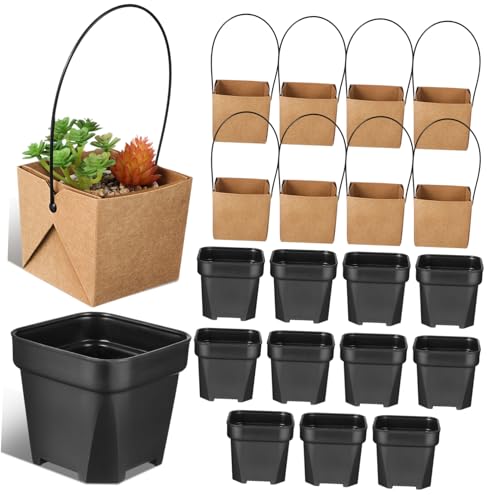 ROMISBABA Mini-töpfe Mit Papiertüten Als Hochzeitsgeschenk Auf Dem Schreibtisch ROMISBABA Mini-töpfe Mit Papiertüten Als Hochzeitsgeschenk Auf Dem Schreibtisch von ROMISBABA
