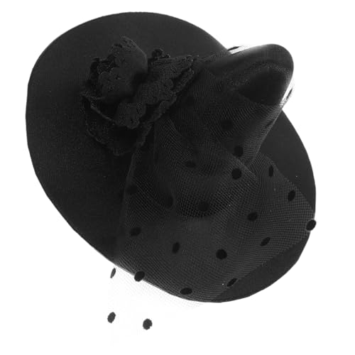 ROMISBABA Miniatur Hexenhut aus Netzstoff Leichter Halloween für Cosplay und Partydekoration Kleines Hexenhut Accessoire für Maskerade und Kostüme ROMISBABA Miniatur Hexenhut aus Netzstoff Leichter Halloween für Cosplay und Partydekoration Kleines Hexenhut Accessoire für Maskerade und Kostüme von ROMISBABA