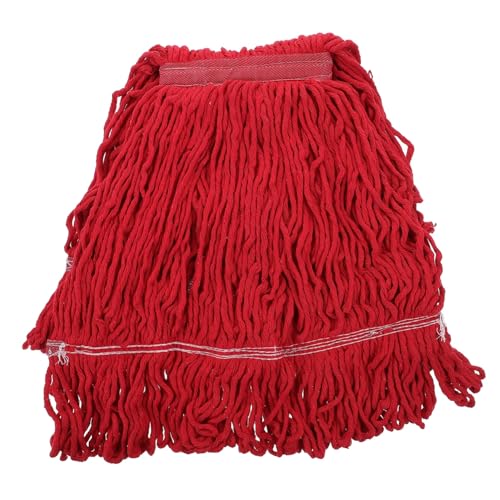 ROMISBABA Mop String Head Ersatzkopf aus Baumwollgarn Wiederverwendbar Waschbar Heavy Duty Reinigungskopf für Wischmopp Effektive Bodenreinigung für Fliesen und Schnell Trocknend von ROMISBABA