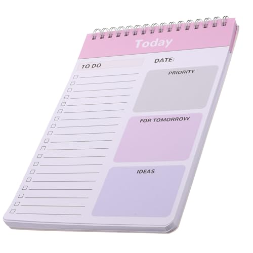 ROMISBABA Multifunktionaler Spiral Notizblock aus Hochwertigem Papier Kleines Büro Memo Pad Langlebiger Tagesplaner für Haushalt und Arbeit Praktischer Tragbarer Organizer für Notizen und ROMISBABA Multifunktionaler Spiral Notizblock aus Hochwertigem Papier Kleines Büro Memo Pad Langlebiger Tagesplaner für Haushalt und Arbeit Praktischer Tragbarer Organizer für Notizen und von ROMISBABA
