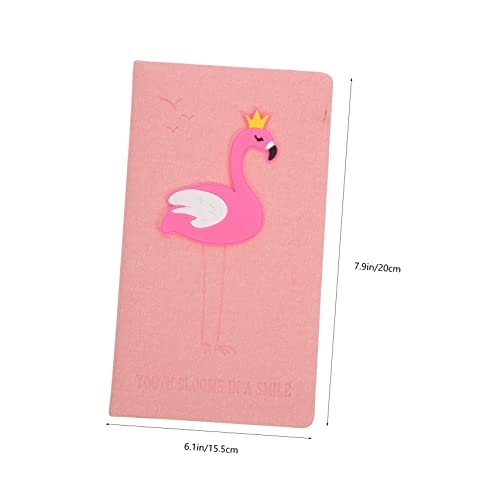 ROMISBABA Notizbuch mit Lederbindung Tragbares Hochwertiges Planungstagebuch Süßes Flamingo Design Vielseitiges Schreibjournal für Büro Schule und Reisen Langlebiges Business Notizheft ROMISBABA Notizbuch mit Lederbindung Tragbares Hochwertiges Planungstagebuch Süßes Flamingo Design Vielseitiges Schreibjournal für Büro Schule und Reisen Langlebiges Business Notizheft von ROMISBABA