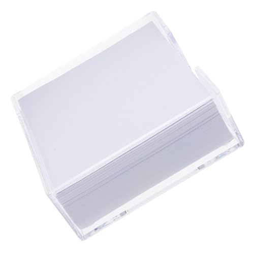 ROMISBABA Notizzettel mit Transparentem Boxspender Quadratische Haftnotizen Nachfüllung Glattes Schreibpapier für Büro Schule Zuhause Praktische Memo Pads mit Einfachem Entnahme-system ROMISBABA Notizzettel mit Transparentem Boxspender Quadratische Haftnotizen Nachfüllung Glattes Schreibpapier für Büro Schule Zuhause Praktische Memo Pads mit Einfachem Entnahme-system von ROMISBABA