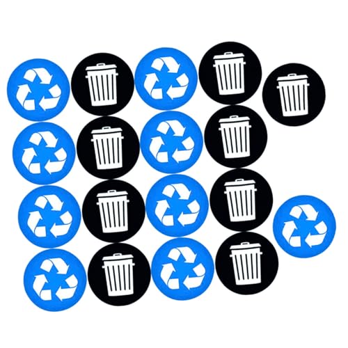 ROMISBABA PVC Mülltonnen Aufkleber Selbstklebende Wasserdichte Recycling Etiketten für Mülltrennung zu Hause Freien Langlebige Verschleißfeste Abfallbehälter Kennzeichnung ROMISBABA PVC Mülltonnen Aufkleber Selbstklebende Wasserdichte Recycling Etiketten für Mülltrennung zu Hause Freien Langlebige Verschleißfeste Abfallbehälter Kennzeichnung von ROMISBABA