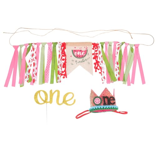 ROMISBABA Party Dekoration Geburtstag Set Wasserdichte Geburtstagsgirlande aus Stoff Lang für Wanddeko Fenster Tür Baum Party Supplies Zubehör für Jungen und Mädchen von ROMISBABA