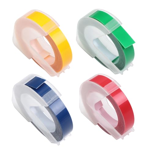 ROMISBABA Prägeband Blau PET Material Manuelles Etikettenband mit Hoher Haftung Wasserfest Abriebfest Langlebig für Etikettendrucker Geeignet ROMISBABA Prägeband Blau PET Material Manuelles Etikettenband mit Hoher Haftung Wasserfest Abriebfest Langlebig für Etikettendrucker Geeignet von ROMISBABA