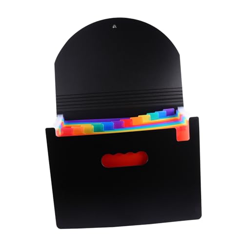 ROMISBABA Praktischer Papierordner mit Deckel Bunte Fächermappe im Organ design Großer Dokumentenhalter für Schule und Büro Erweiterbarer Rainbow File Organizer Multifunktionale ROMISBABA Praktischer Papierordner mit Deckel Bunte Fächermappe im Organ design Großer Dokumentenhalter für Schule und Büro Erweiterbarer Rainbow File Organizer Multifunktionale von ROMISBABA