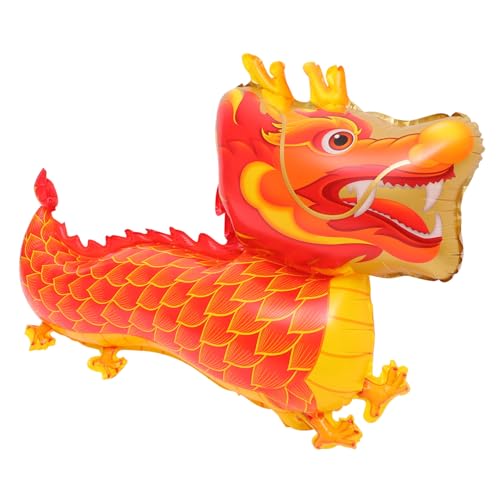 ROMISBABA Roter Chinesischer Drachen Luftballon für Neujahrsparty Große Dekoration Leicht Tragbar Lebendige Frühlingsfest Deko Symbol für Glück und Wohlstand für Familienfeste ROMISBABA Roter Chinesischer Drachen Luftballon für Neujahrsparty Große Dekoration Leicht Tragbar Lebendige Frühlingsfest Deko Symbol für Glück und Wohlstand für Familienfeste von ROMISBABA