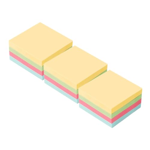 ROMISBABA Selbstklebende Bunte Haftnotizen mit Dickes Beidseitig Beschreibbares Papier Praktische Memo Pads für Büro Schule und Zuhause Vielseitig Verwendbare Sticky Tabs ROMISBABA Selbstklebende Bunte Haftnotizen mit Dickes Beidseitig Beschreibbares Papier Praktische Memo Pads für Büro Schule und Zuhause Vielseitig Verwendbare Sticky Tabs von ROMISBABA