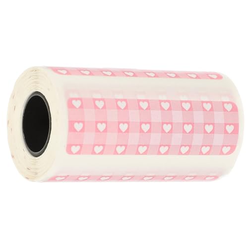 ROMISBABA Selbstklebendes Thermopapier Pinke Herz Aufkleber für Sofortbildkameras Kratzfest Langlebig Klare Druckqualität Geeignet als Ersatz für Fotodrucker Zubehör ROMISBABA Selbstklebendes Thermopapier Pinke Herz Aufkleber für Sofortbildkameras Kratzfest Langlebig Klare Druckqualität Geeignet als Ersatz für Fotodrucker Zubehör von ROMISBABA