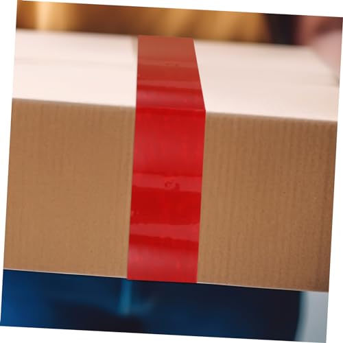 ROMISBABA Sicherheitsverpackungsband mit Starker Haftung Manipulationssicheres Voidopen Klebeband Farbiges Sichtbares Siegelband für Versand Lagerung und Diebstahlschutz Rot ROMISBABA Sicherheitsverpackungsband mit Starker Haftung Manipulationssicheres Voidopen Klebeband Farbiges Sichtbares Siegelband für Versand Lagerung und Diebstahlschutz Rot von ROMISBABA