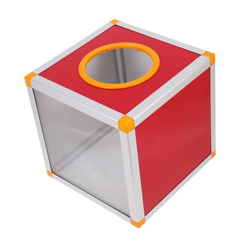ROMISBABA Spenden und Abstimmungsbox Rote Kunststoffbox für Partys Spielverlosungen Vorschläge und Spenden Robuste Konstruktion mit Schrauben und Schraubendreher ROMISBABA Spenden und Abstimmungsbox Rote Kunststoffbox für Partys Spielverlosungen Vorschläge und Spenden Robuste Konstruktion mit Schrauben und Schraubendreher von ROMISBABA