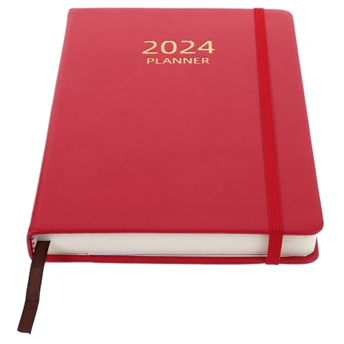 ROMISBABA Tagesplaner Notizbuch Rot mit Elastikband Multifunktionales Tragbares Agenda Notizheft für Reise Büro Organisation und Persönliche Planung ROMISBABA Tagesplaner Notizbuch Rot mit Elastikband Multifunktionales Tragbares Agenda Notizheft für Reise Büro Organisation und Persönliche Planung von ROMISBABA