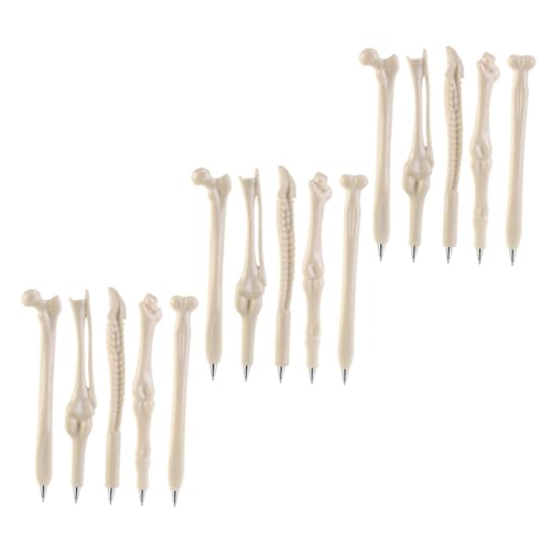 ROMISBABA Teiliges Kugelschreiber Halloween Knochendesign Schwarze Tinte Glattes Schreiben Schulbedarf Lustige Stifte für Schüler und Party ROMISBABA Teiliges Kugelschreiber Halloween Knochendesign Schwarze Tinte Glattes Schreiben Schulbedarf Lustige Stifte für Schüler und Party von ROMISBABA