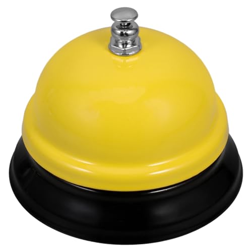 ROMISBABA Tischglocke Praktische Serviceglocke für Büro Restaurant und Klassenzimmer Elegante Klingel mit Polierter Oberfläche und Stabiler Basis Einfach zu Bedienen für Altersgruppen ROMISBABA Tischglocke Praktische Serviceglocke für Büro Restaurant und Klassenzimmer Elegante Klingel mit Polierter Oberfläche und Stabiler Basis Einfach zu Bedienen für Altersgruppen von ROMISBABA