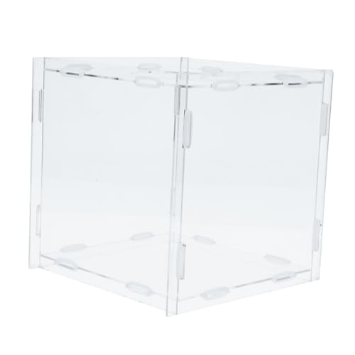 ROMISBABA Transparente Acryl Losbox mit Abnehmbarem Deckel Multifunktionale Spenden und Gewinnspielbox für Firmenevents Sichere Ticket und Geldaufbewahrung ROMISBABA Transparente Acryl Losbox mit Abnehmbarem Deckel Multifunktionale Spenden und Gewinnspielbox für Firmenevents Sichere Ticket und Geldaufbewahrung von ROMISBABA