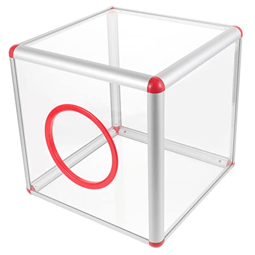 ROMISBABA Transparente Gewinnspielbox Multifunktionale Spendenbox aus Hochwertigem Acryl für Verlosungen und Spendenaktionen für Partys Firmenfeiern ROMISBABA Transparente Gewinnspielbox Multifunktionale Spendenbox aus Hochwertigem Acryl für Verlosungen und Spendenaktionen für Partys Firmenfeiern von ROMISBABA