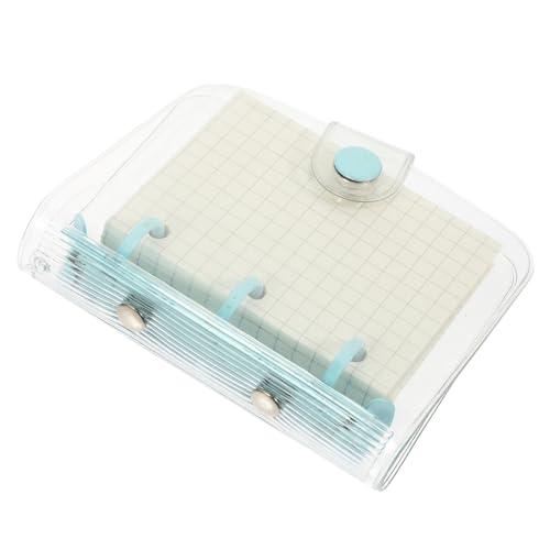 ROMISBABA Transparentes Mini Notizbuch mit Drei Lochringen Tragbares Originelles Schreibheft mit Glattem Papier Stilvolles und Langlebiges Taschen Notizblock für Schule und Büro ROMISBABA Transparentes Mini Notizbuch mit Drei Lochringen Tragbares Originelles Schreibheft mit Glattem Papier Stilvolles und Langlebiges Taschen Notizblock für Schule und Büro von ROMISBABA