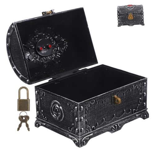 ROMISBABA Vintage Schmuckschatulle für Aufbewahrung Dekorative mit Antikem Design für Ringe Ohrringe für Freunde und Rote ROMISBABA Vintage Schmuckschatulle für Aufbewahrung Dekorative mit Antikem Design für Ringe Ohrringe für Freunde und Rote von ROMISBABA
