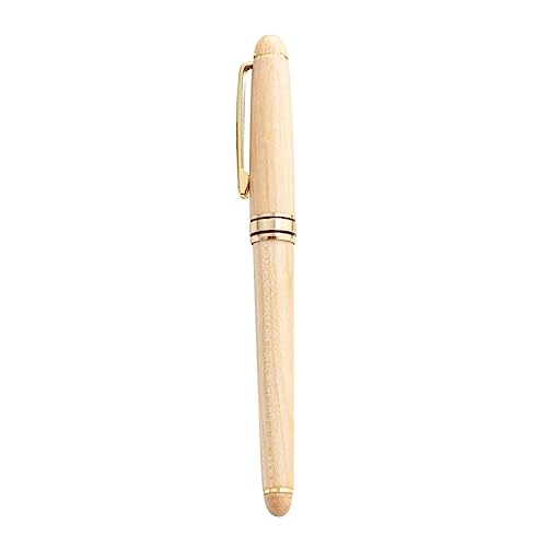 ROMISBABA Vintage Stil Füllfederhalter aus Holz Eleganter Business Schreibstift mit Bequemen Griff für Präzises Schreiben Studenten Fachleute und Stilvolles ROMISBABA Vintage Stil Füllfederhalter aus Holz Eleganter Business Schreibstift mit Bequemen Griff für Präzises Schreiben Studenten Fachleute und Stilvolles von ROMISBABA