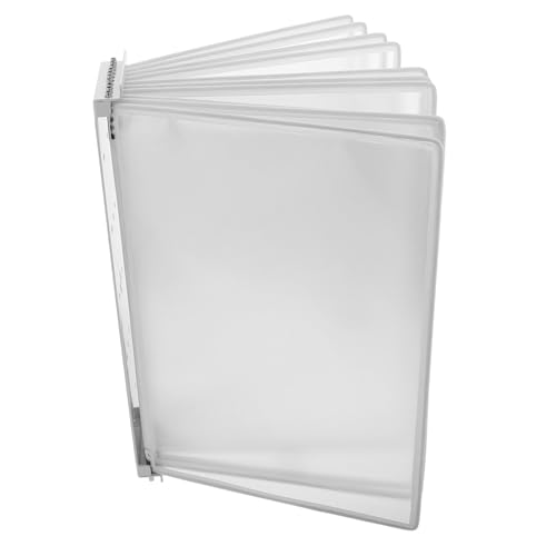 ROMISBABA Wandmontierter Seitiger Dokumentenhalter aus Platzsparendes Flip File System zur Übersichtlichen Ablage und Anzeige von Referenzdateien für Büro und Bibliothek ROMISBABA Wandmontierter Seitiger Dokumentenhalter aus Platzsparendes Flip File System zur Übersichtlichen Ablage und Anzeige von Referenzdateien für Büro und Bibliothek von ROMISBABA