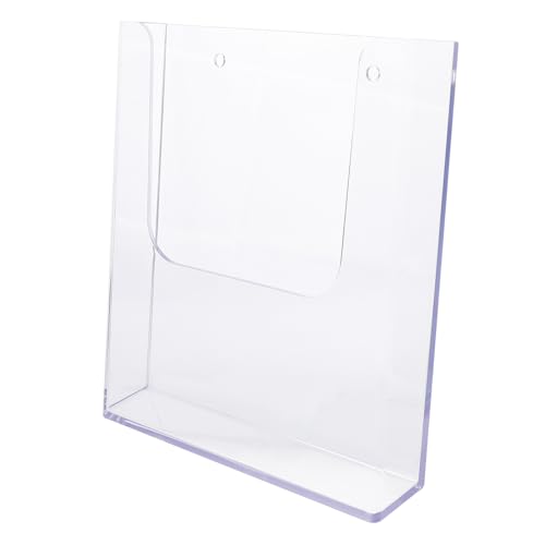 ROMISBABA Wandmontierter klarer Prospekthalter Transparent Wandorganizer für Magazine Broschüren Flyer Büro Aufbewahrung und Schreibtisch Ordnungssystem ROMISBABA Wandmontierter klarer Prospekthalter Transparent Wandorganizer für Magazine Broschüren Flyer Büro Aufbewahrung und Schreibtisch Ordnungssystem von ROMISBABA