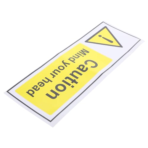 ROMISBABA Warnschild Aufkleber Selbstklebend Ölbeständig Sicherheitswarnung Hinweisetikett für Geräte und Maschinen Langlebig und Sichtbar ROMISBABA Warnschild Aufkleber Selbstklebend Ölbeständig Sicherheitswarnung Hinweisetikett für Geräte und Maschinen Langlebig und Sichtbar von ROMISBABA